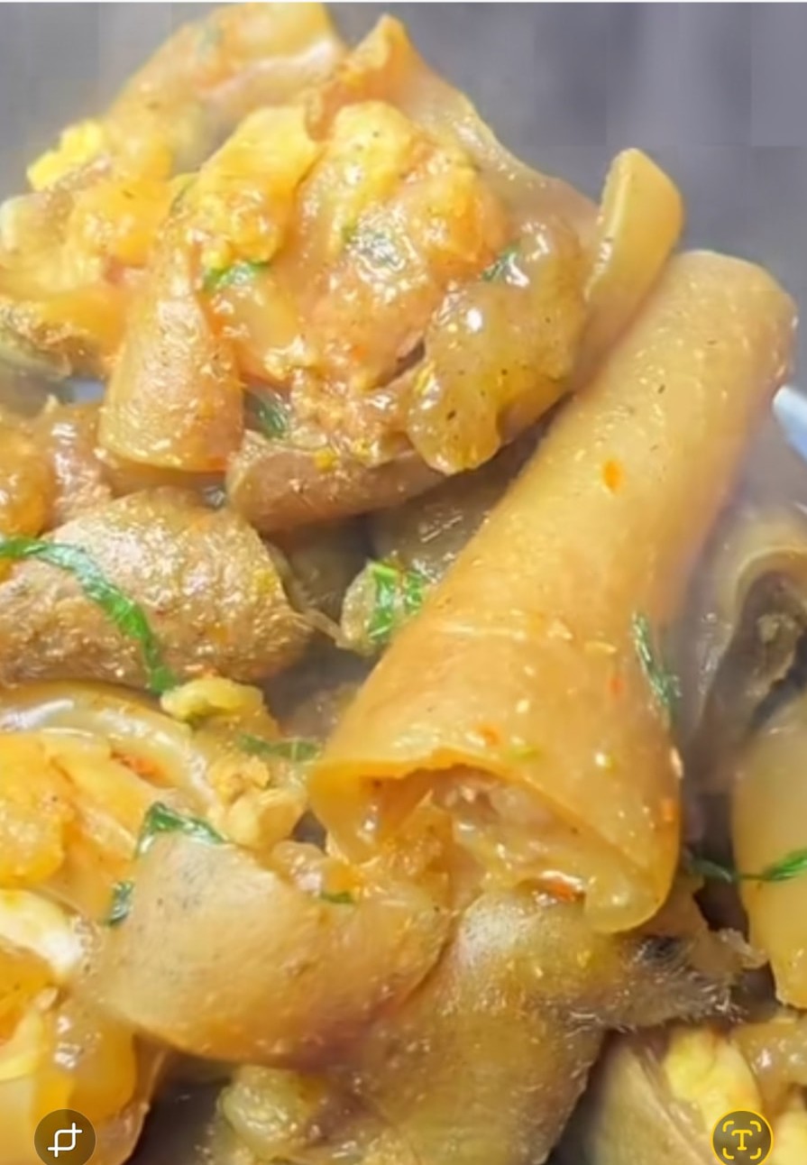 Tripes mijotées à la sauce épicée